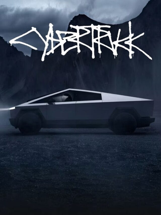 Tesla Cybertruck at Gigafactory Texas.