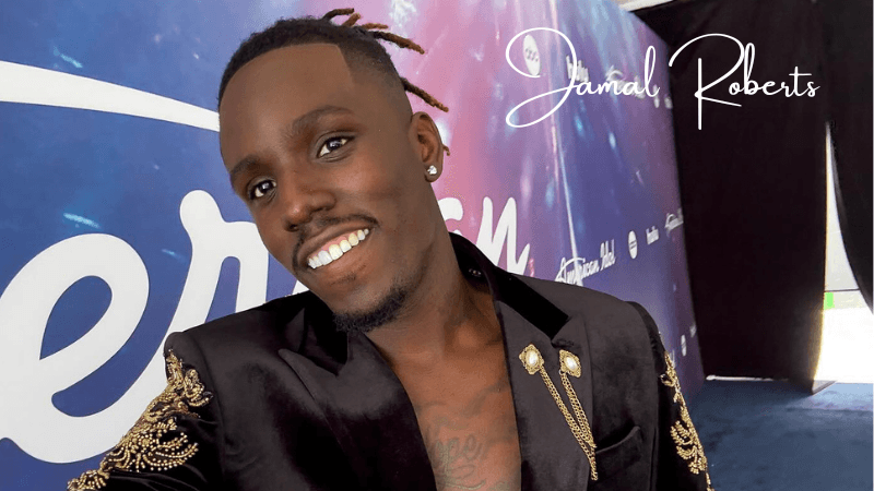 Jamal Roberts delivering a high-energy performance – American Idol Top 5 2025