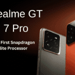 Realme GT7 Pro smartphone featuring Snapdragon 8 Elite processor