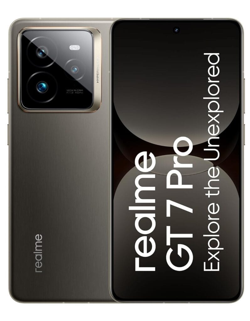 Realme GT7 Pro sleek design with premium finish and IP69 rating