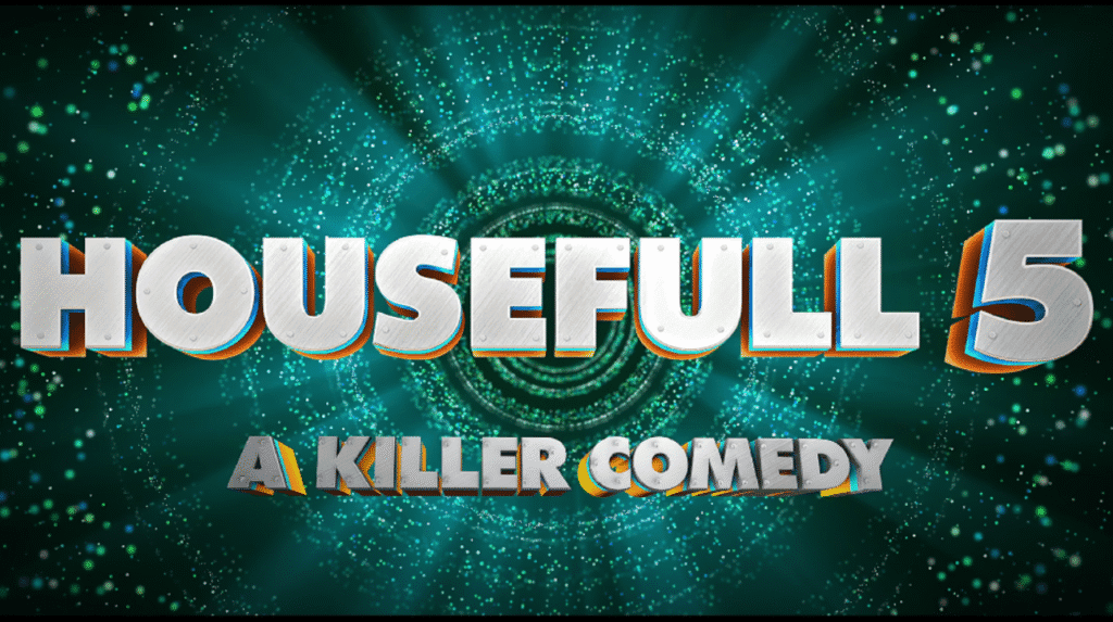 Housefull 5 box office collection movie poster featuring Akshay Kumar and ensemble cast in colorful comedy scene